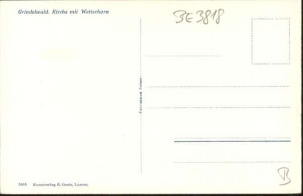 Grindelwald Wetterhorn Kirche – Bild 2
