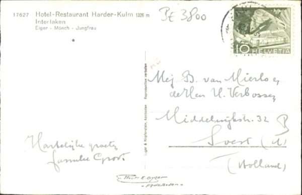 Interlaken BE Interlaken Hotel Restaurant Harder Kulm – Bild 2