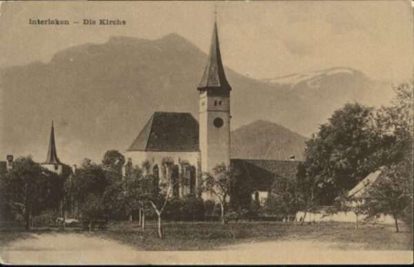 Interlaken BE Interlaken Kirche