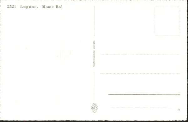 Lugano TI Lugano Monte Bre – Bild 2