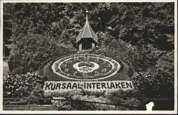 Interlaken BE Interlaken Blumenuhr