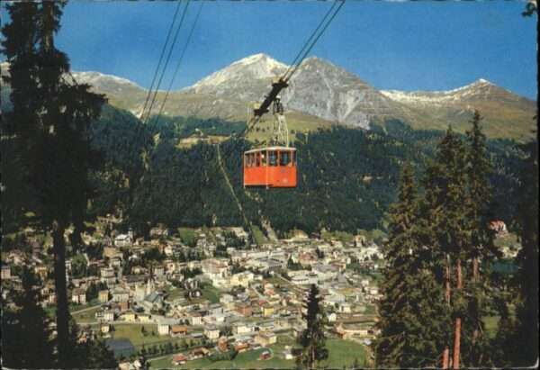 Davos GR Davos Brämabüel Jakobshorn Bahn x