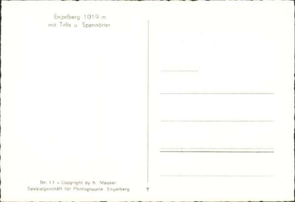 Engelberg OW Engelberg Titlis Spannörter – Bild 2