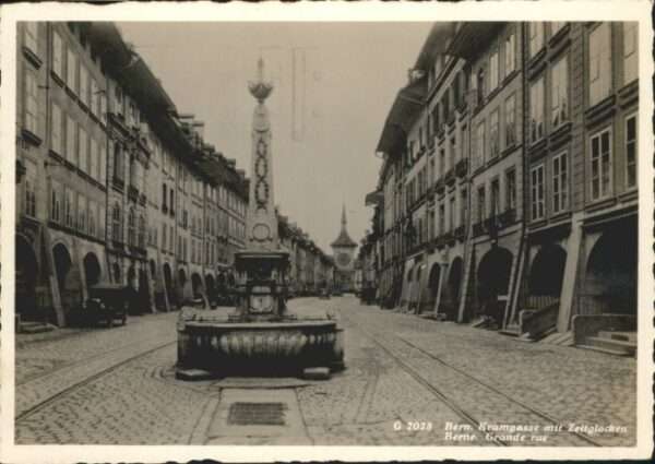 Bern BE Bern Kramgasse Zeitglocken