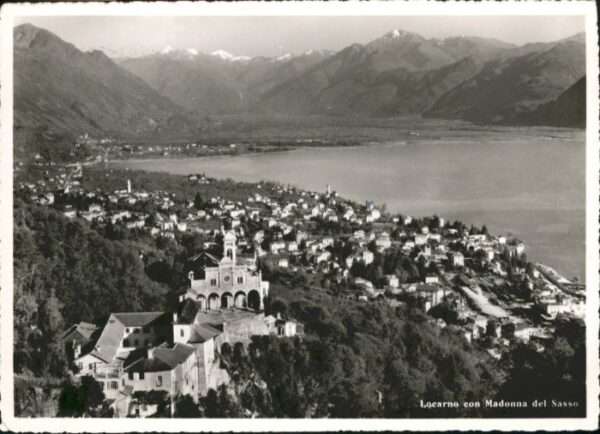 Locarno TI con Madonna del Sasso