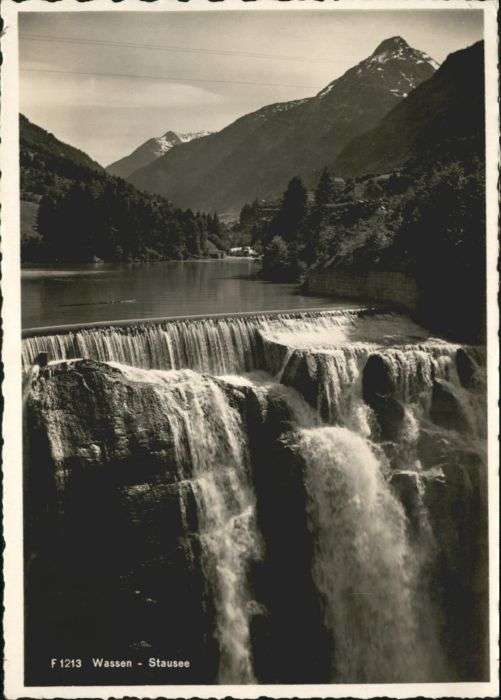 Wassen UR Stausee