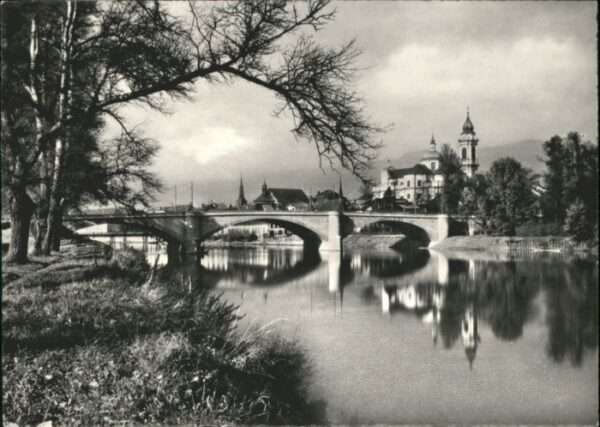 Solothurn Rötibrücke St Ursen Kathedrale x