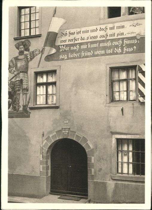 Werdenberg Hausspruch