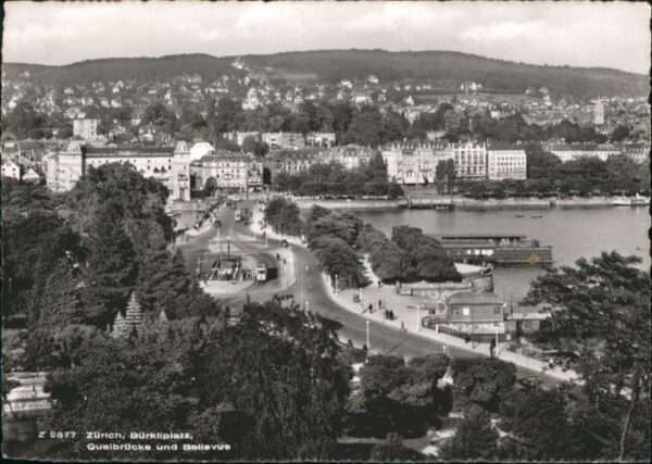 Zuerich ürkliplatz Quaibrücke *