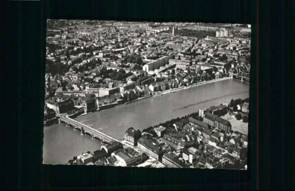 Basel BS Basel Mittlere Rheinbrücke Bürgerspital
