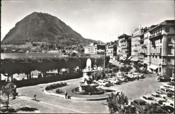 Lugano TI Lugano Fontana Bossi Monte S Salvatore
