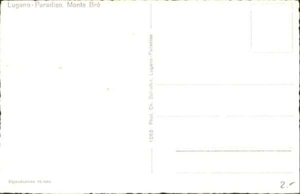 Lugano TI Lugano Monte Bre – Bild 2
