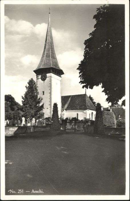 Aeschi Spiez Kirche