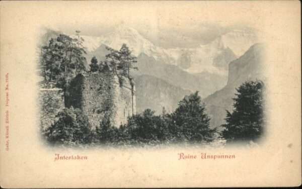 Interlaken BE Interlaken Ruine Unsprunnen
