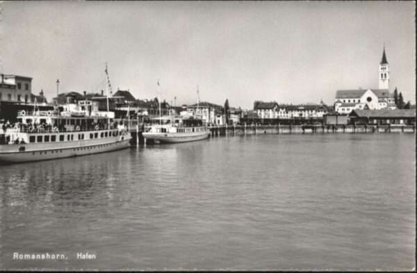 Romanshorn Hafen Schiff