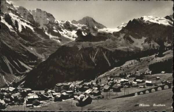 Muerren BE Mürren Breithorn
