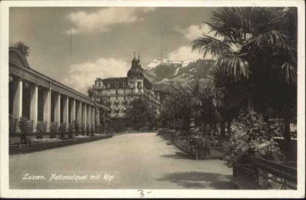 Luzern LU Luzern Nationalquai Rigi
