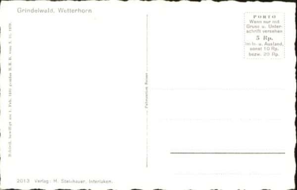 Grindelwald Wetterhorn – Bild 2