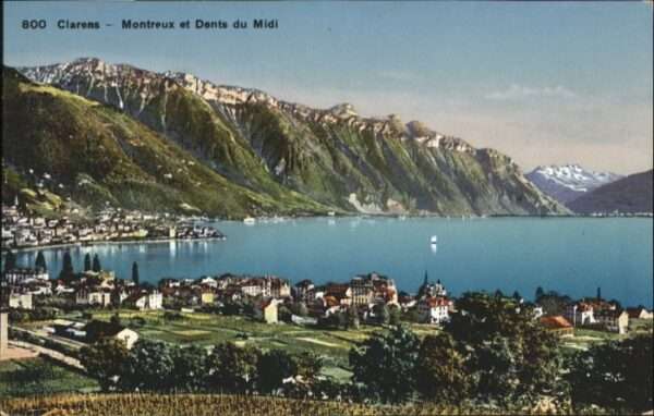 Clarens VD Clarens Montreux Dents du Midi