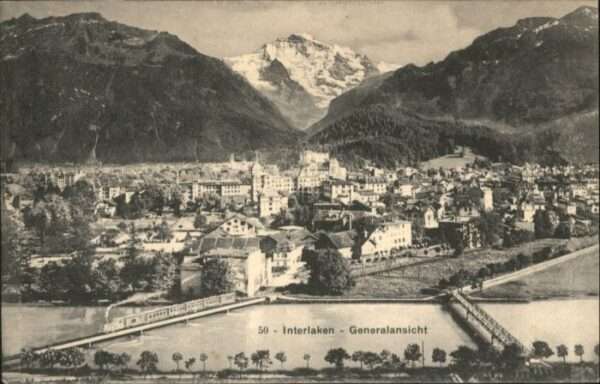 Interlaken BE Interlaken Brücke Zug
