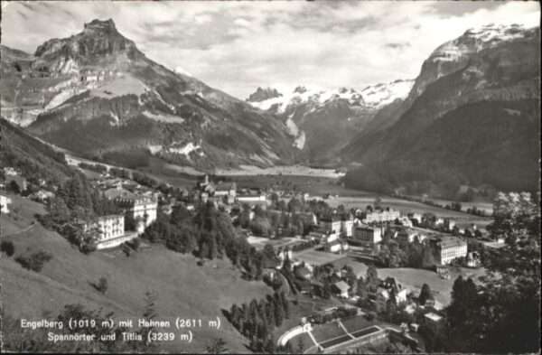 Engelberg OW Engelberg Hahnen Spannörter Titlis