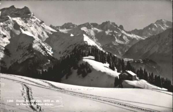 Grande Dent de Morcles Mont Blanc