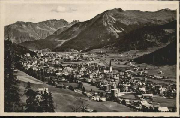 Davos GR Davos Seehorn Hörnli Rhätikon *