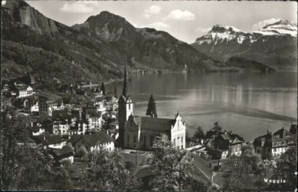 Weggis Vierwaldstaettersee Weggis Kirche