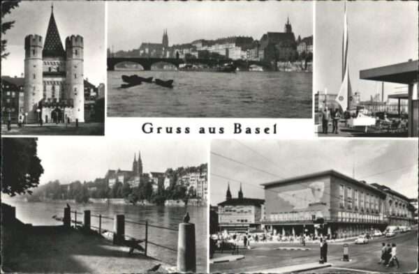 Basel BS Basel Brücke Schiff