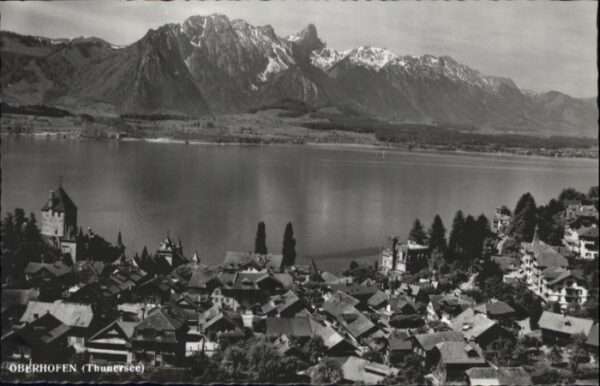 Oberhofen Thunersee Oberhofen Stockhornkette