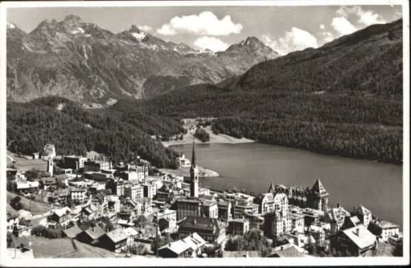 St Moritz GR St_Moritz Piz Languard Piz Albris