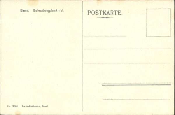 Bern BE Bern Bubenberg Denkmal – Bild 2