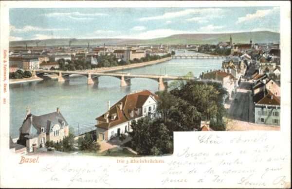Basel BS Basel Rheinbrücken