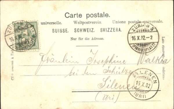 Zuerich rücke Strassenbahn Kirche  x – Bild 2