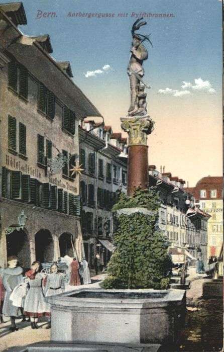 Bern BE Bern Aarbergergasse Ryfflibrunnen