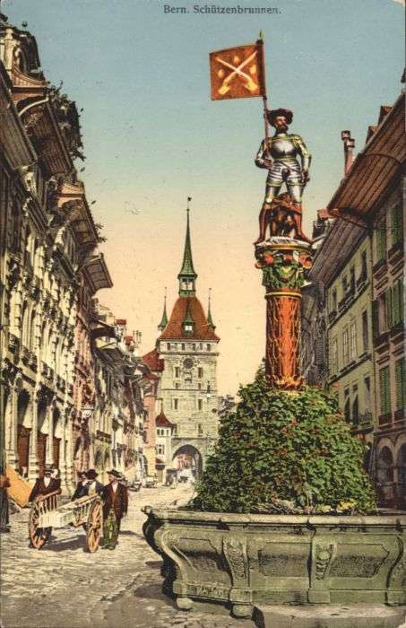 Bern BE Bern Schützenbrunnen