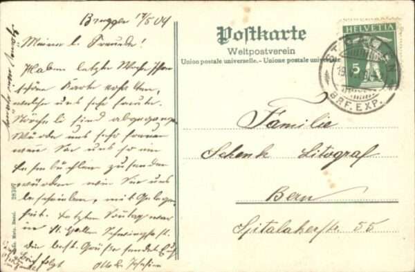 St Gallen SG St_Gallen Ferdinand Huber Brunnen – Bild 2