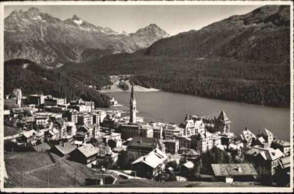 St Moritz GR St_Moritz Piz Languard
