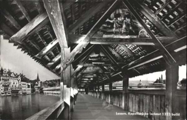 Luzern LU Luzern Kapellbrücke