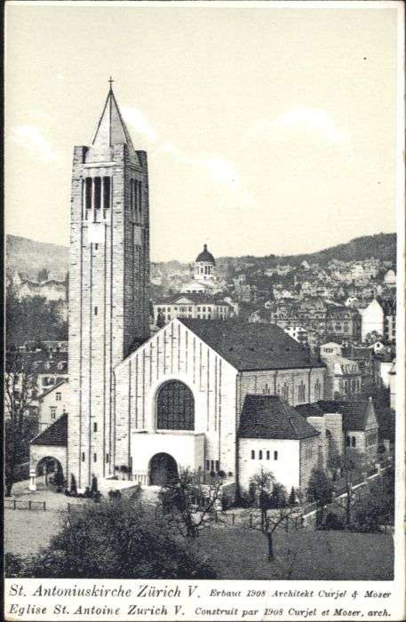 Zuerich t Antonius Kirche