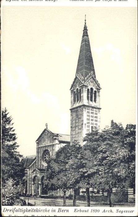 Bern BE Bern Dreifaltigkeits Kirche