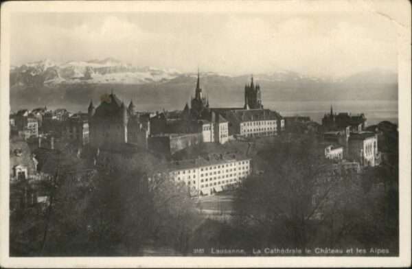 Lausanne VD Lausanne Cathedrale Schloss