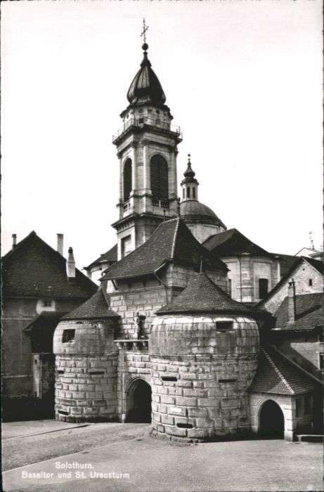Solothurn Baseltor St Ursusturm