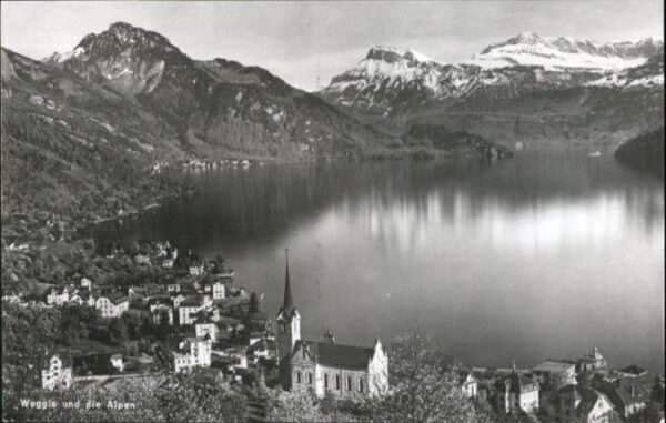 Weggis Vierwaldstaettersee Weggis Kirche