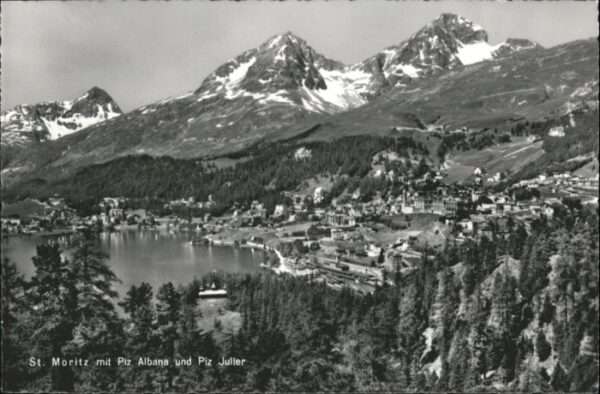 St Moritz GR St_Moritz Piz Albana Piz Julier