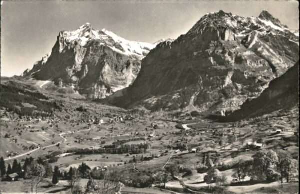 Grindelwald Wetterhorn Mettenberg Schreckhorn