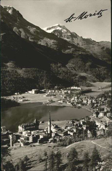 St Moritz GR St_Moritz Kirche