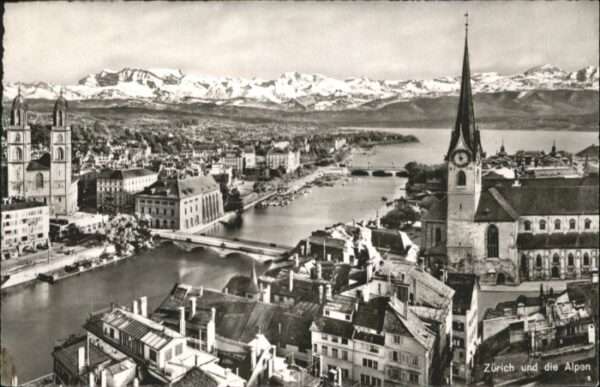 Zuerich rücke Kirche  x