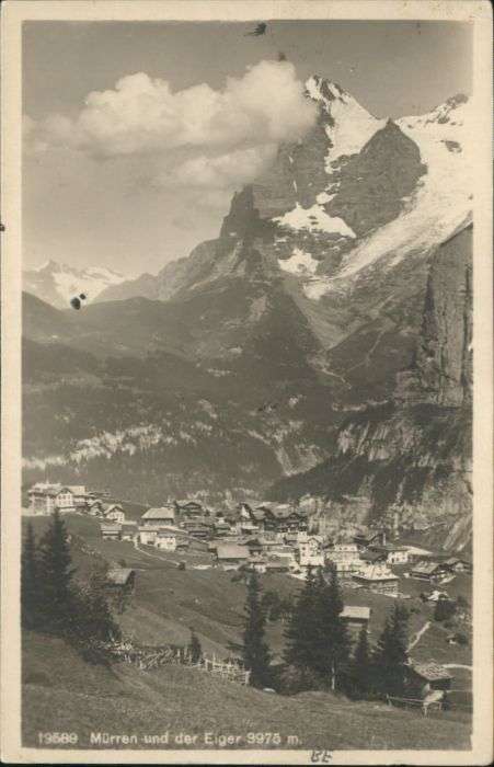 Muerren BE Mürren Eiger