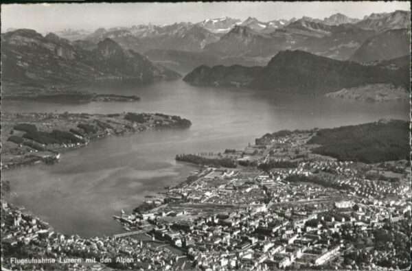 Luzern LU Luzern Fliegeraufnahme